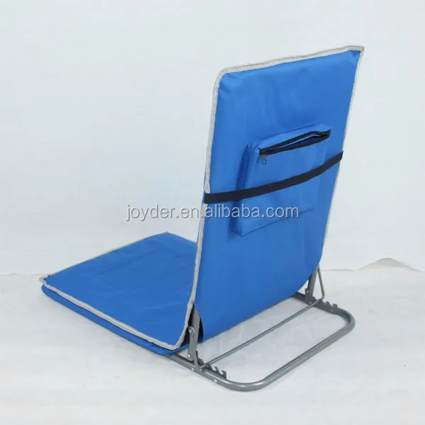 Cushion Folding Portable Backpack Beach Chair Without Leg Buy Beach