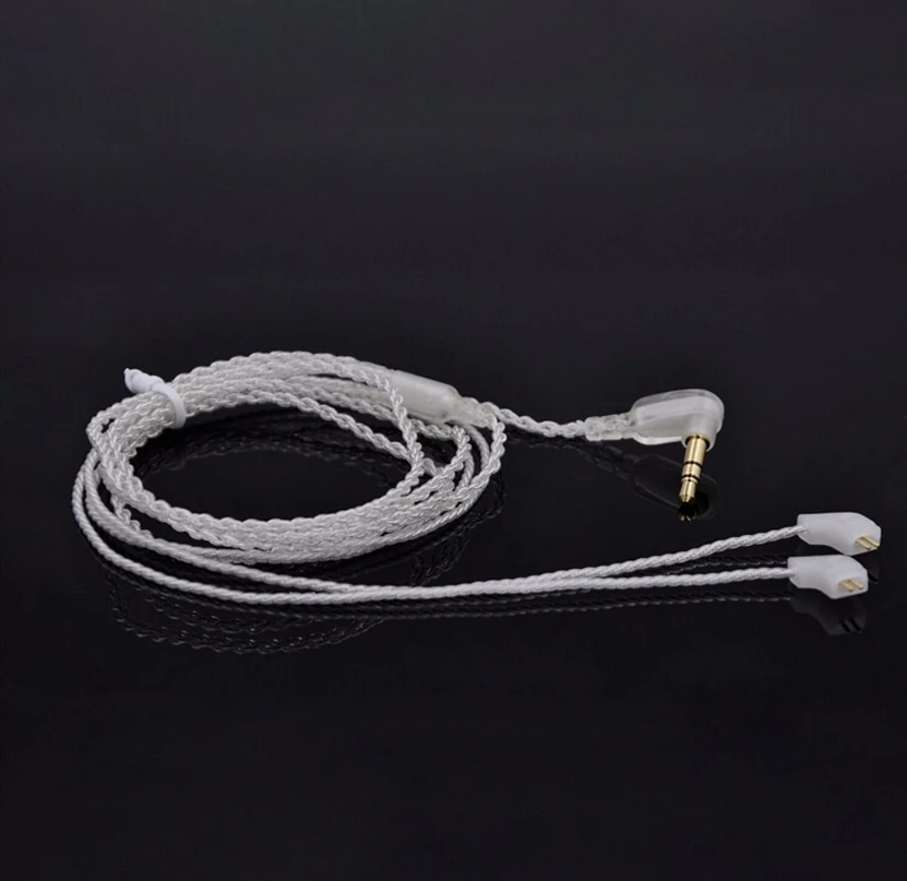 Kz Zs3 Desmontable De Audio De Cable De 0,7mm De Alambre De Plata De
