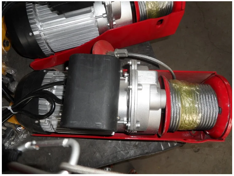 Electric Hoist 1 Ton Cable 110v With Electric Trolley 1 Ton Tirfor Hand