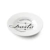 Food safe Italian round white cheese plate ceramic restaurant china pasta plates