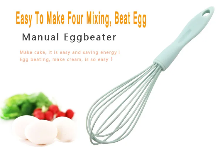 Pure Fresh and Good-looking Color Egg Whisk