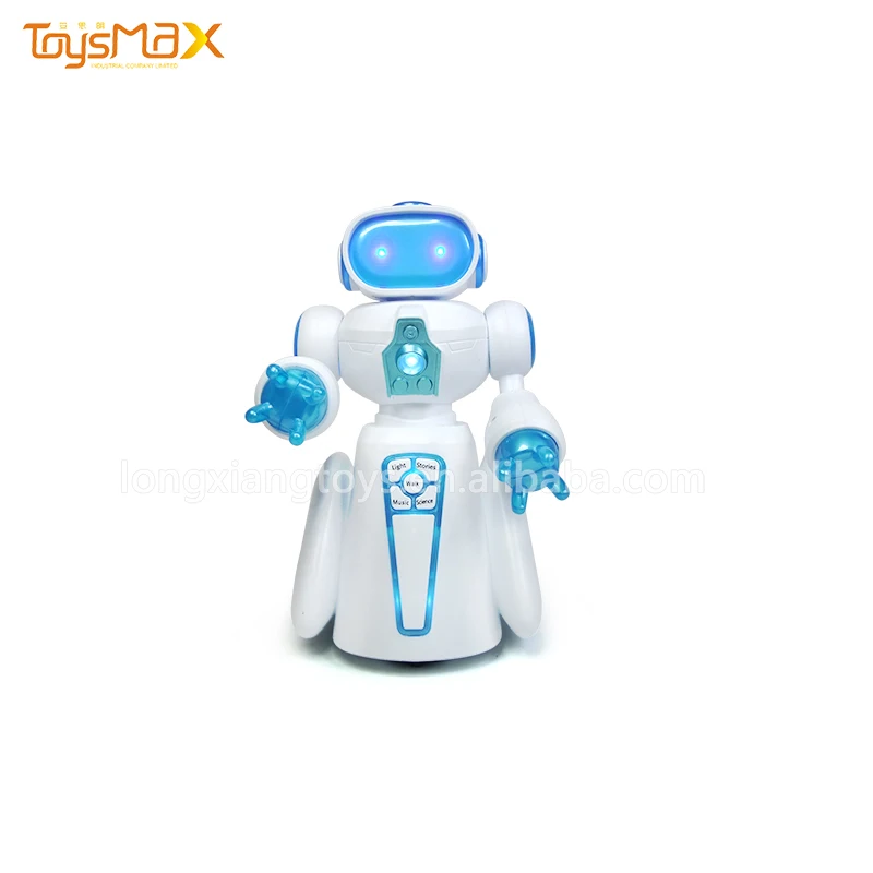 Hot Sale Smart Robot Intelligent Walking Robot with Search Lights For Kids