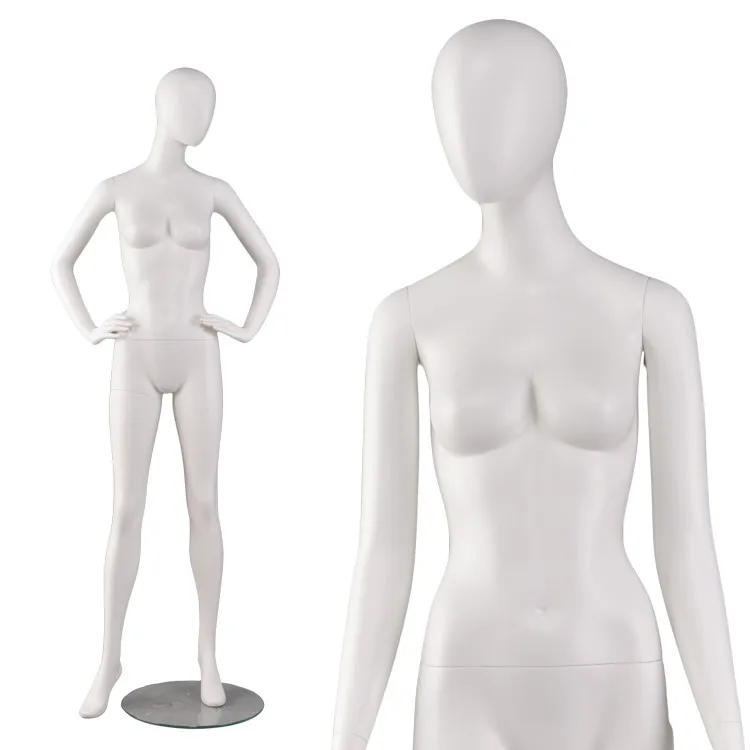 sitting plastic body molds faceless mannequin