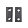 ISO Custom Aluminum Bracket Black Zinc Double T Nut