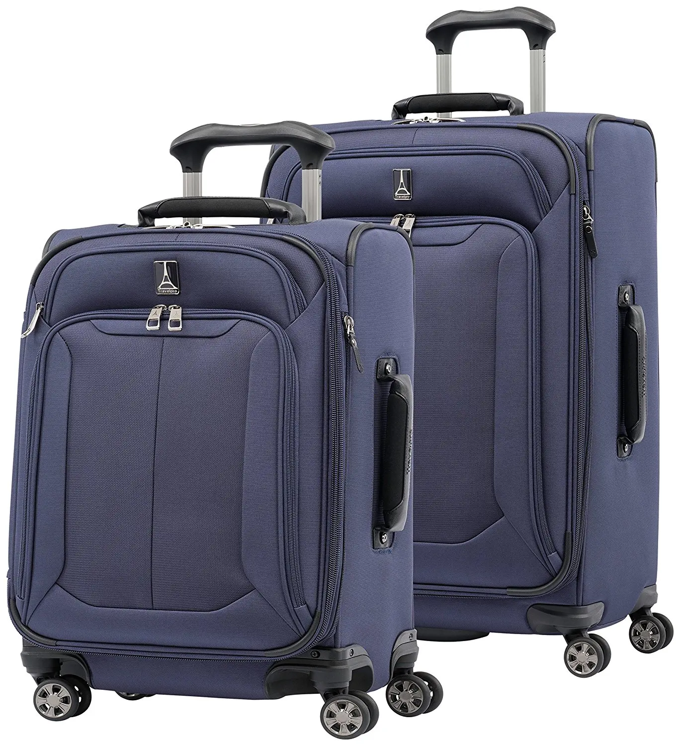 travelpro inflight lite two piece hardside spinner luggage