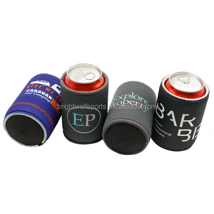 Promotional Custom Printed Soft Beer Can Sleeve Stubby Coolers 