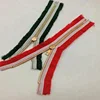New design red color zipper high quality zipper for handbags decoration