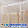 Pass NFPA 701fire retardant cubical medical partition hospital curtain fabric XJY 3010
