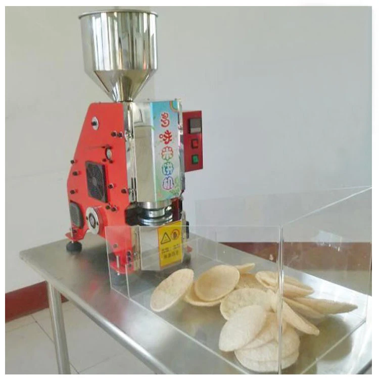 流行的韩国大米浮动挤出机小吃年糕 popping machine 与最优惠的价格