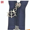 Dongguan Helian Factory 20 cm zip separable nylon zipper with fancy pulls