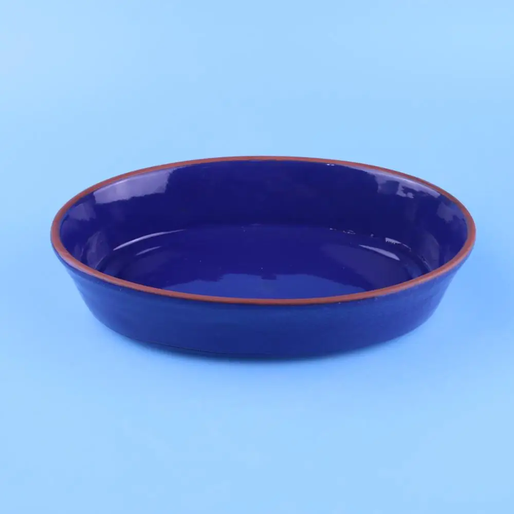 Terracotta Round White Ceramic Baking Bowl For Bakeware Wholesale With