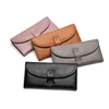 Latest fashion lady purse multifunctional wallet simple design style clutch with zipper