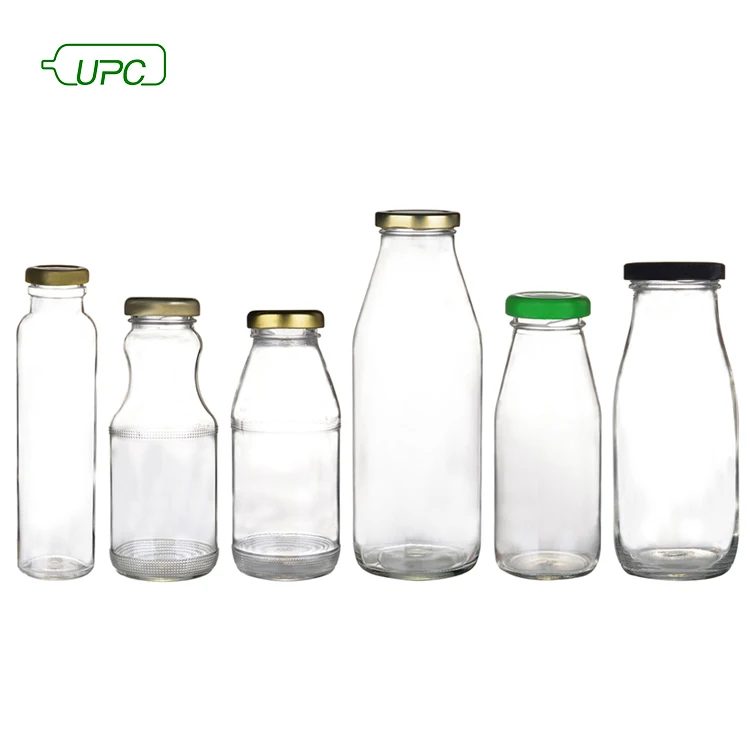 Glass juice bottle 1000ml(1l), TO-43 - 1183pcs.