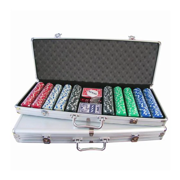 500 poker chip set