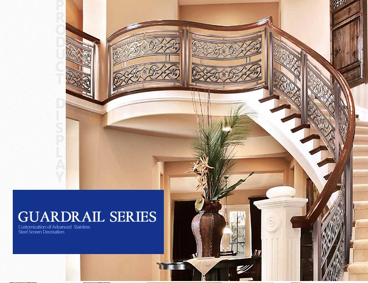 stainless steel staircase handrail balustrade winding design 316 curved stainless steel handrail stair railing post