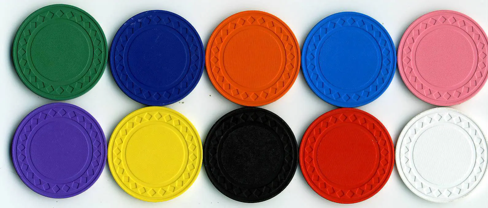 Solid color poker chips casino de paris dunes hotel las vegas