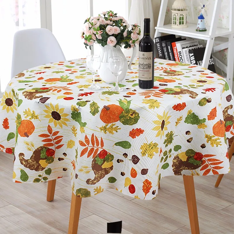 Peva Restaurant Waterproof Oil Proof Tablecloth Buy Restaurant Round