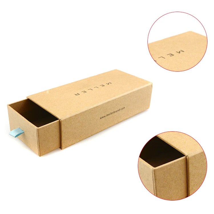 Custom Kraft Paper Box Slide Open Box Kraft Packaging Box Buy Kraft