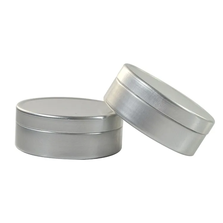 Wholesale Clear PET Plastic Candy Jars with Aluminum Caps