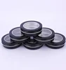 100ml black metal toy tin tea set screw top tin with window