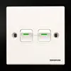 Hot sell British standard bakelite 2 gang wall switches socket(BS standard)