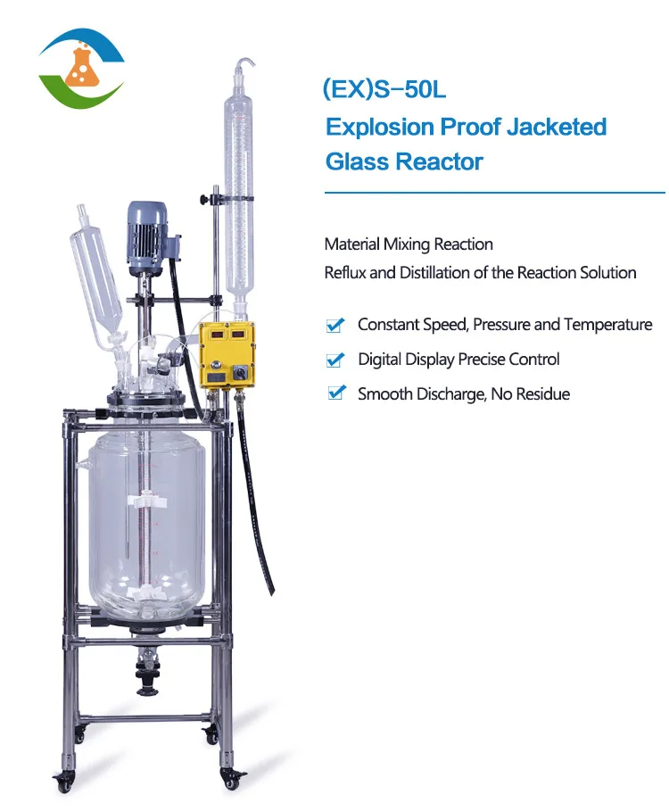 FBL EX-series Explosion Proof Glass Reactor