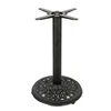Chuangdi furniture special design cast iron table base with pattern