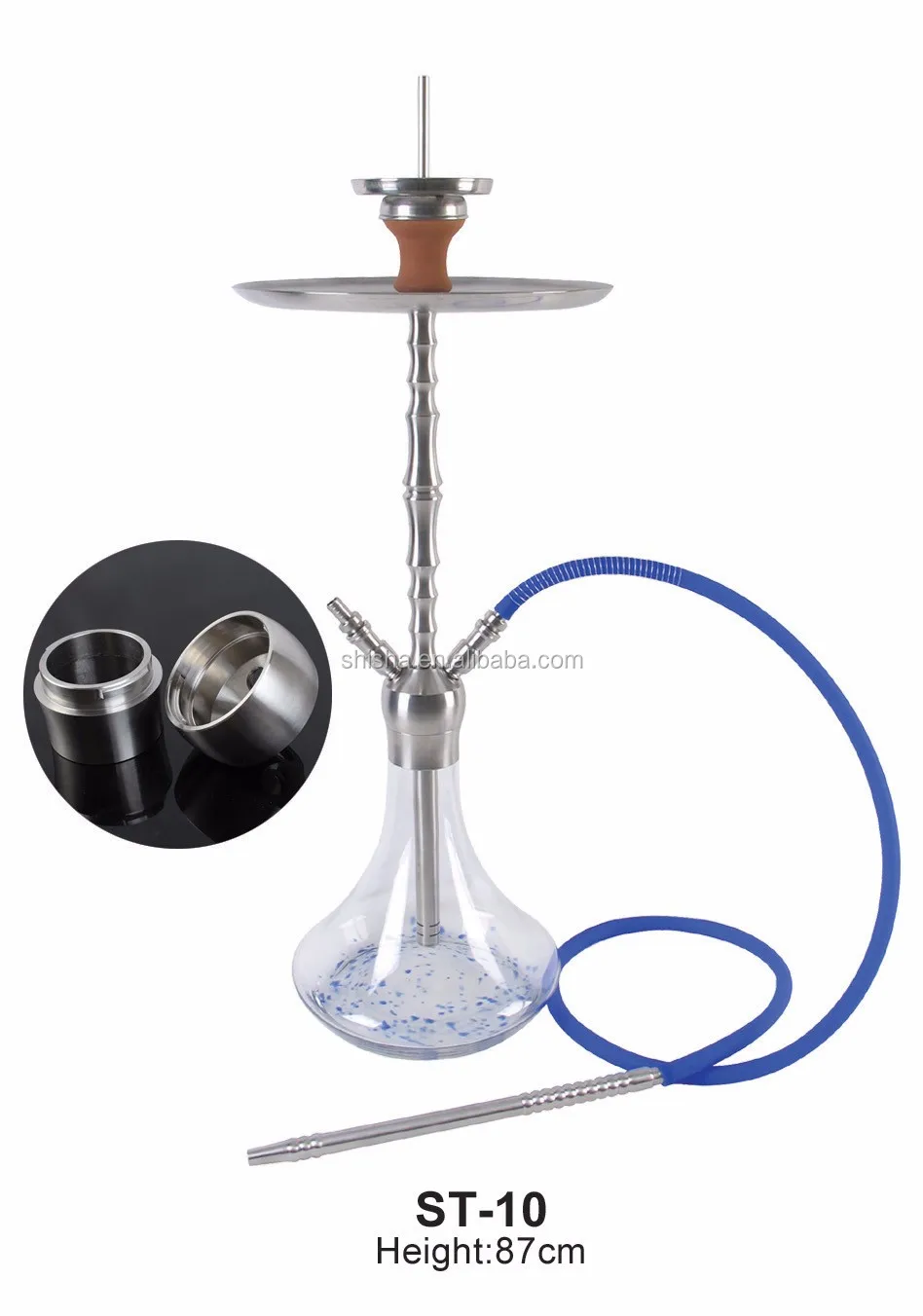 New Amy Deluxe Design Stainless Steel Hookah Shisha Buy Egyptian