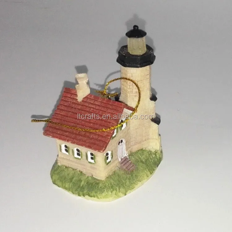 Famous Decorative Polyresin Landmark Lighthouse Models For Tourist