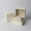 Custom White Watch Gift Cardboard Packaging Box With Pillow