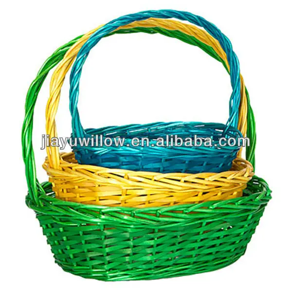 Nice Handmade wicker easter basket wholesale