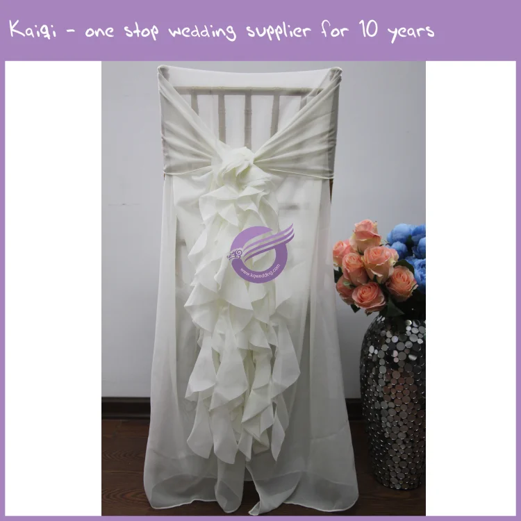 19869 chiffon chair sash A
