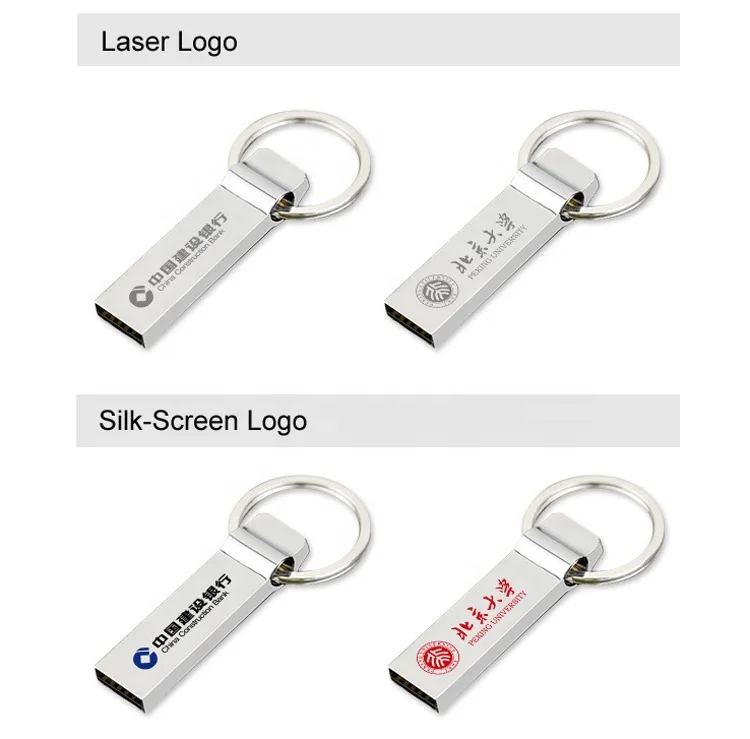 CASUN New Custom Mini Metallic usb stick USB Flash Drive LOGO usb flash drives bulk cheap - ANKUX.COM