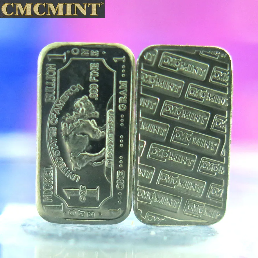 Price Of Nickel Per Gram Metal Crafts 1 Gram 999 Fine Nickel Buffalo
