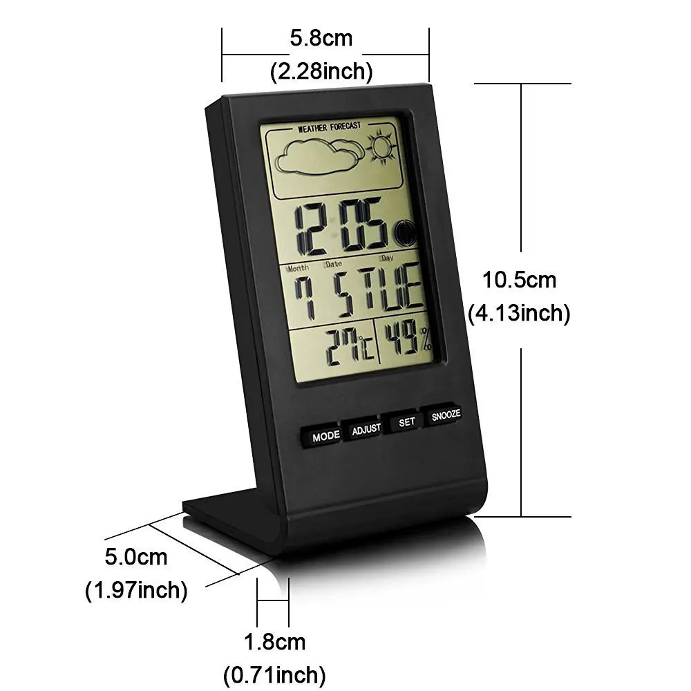 Portable Home Wireless Weather Station / Temperature Humidity Meter Buy Portable Home Weather