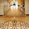 prefab splendid floor pattern water jet marble flooring border designs for hall