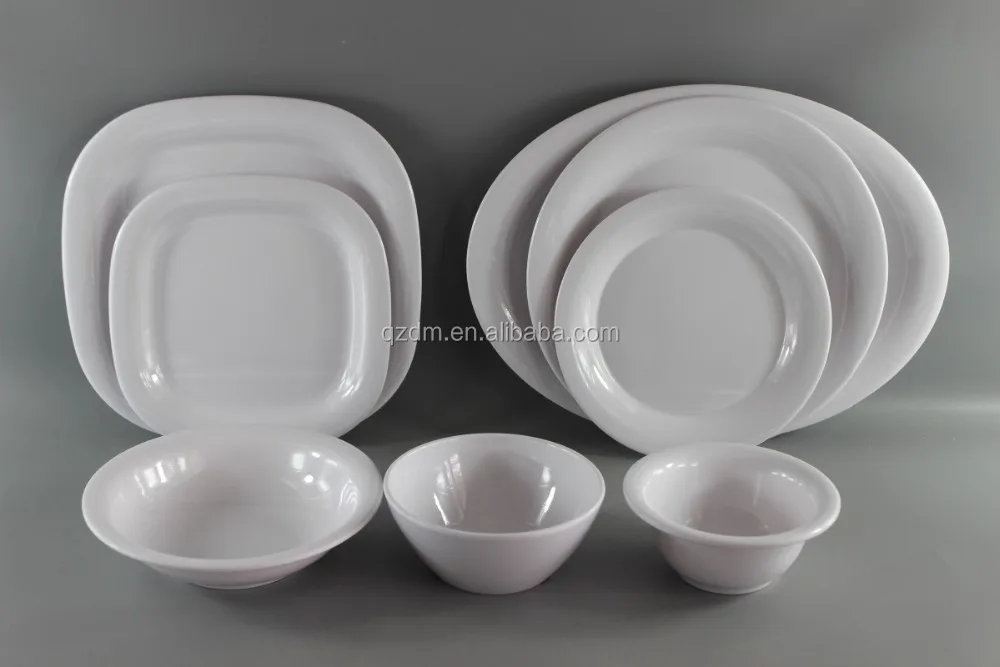 100% Melamine Dinner Set,A5 Melamine Tableware Set
