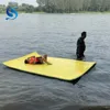 3 layer 3.5cm thickness EXP foam floating water mat for swimming pool lake waterfun play