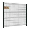 High Safety Welded Wire Mesh Fence With Peach roundsquare rectangular post
