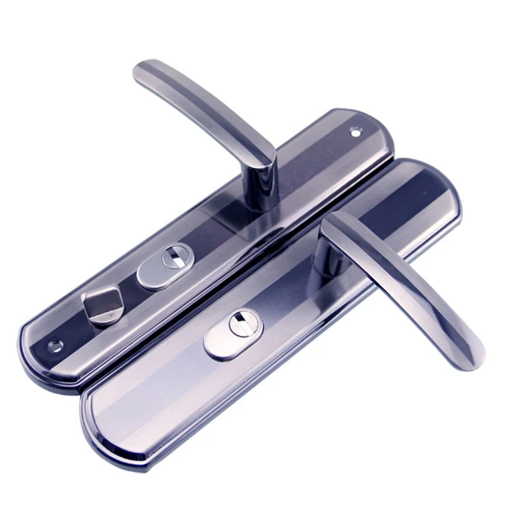 High Quality Safety Iron Steel Double Sided Door Pull Handle Lock Buy