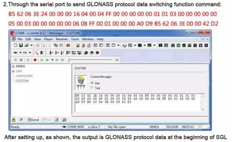 VK2828U7G5LF GPS Module with Antenna TTL 1-10Hz with FLASH Flight Control Model Aircraft FZ0517*5