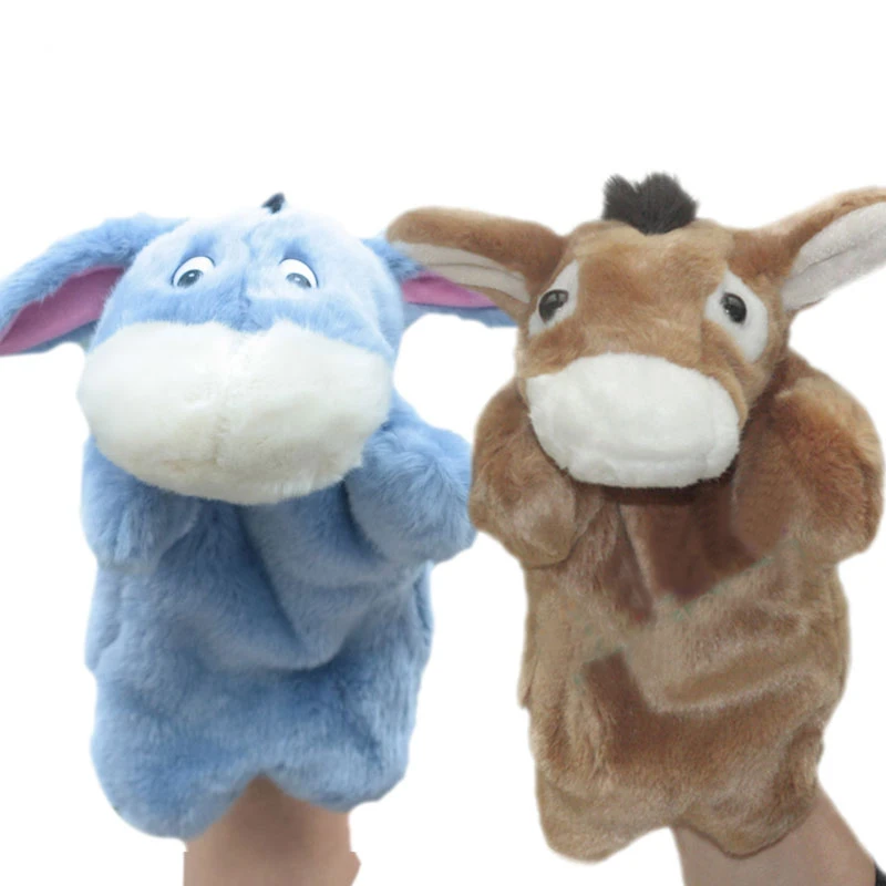 donkey hand puppet