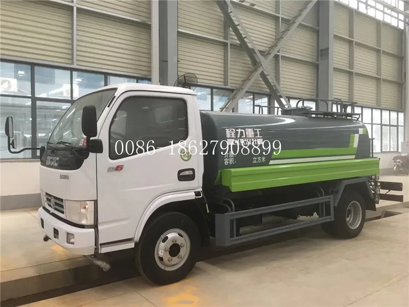 5000 Liters Industrial / Drinking Water Truck Stainless Steel Carbon