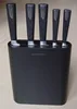5-Pieces deluxe Knife set: 5 knives + wooden knife block. Hot sales