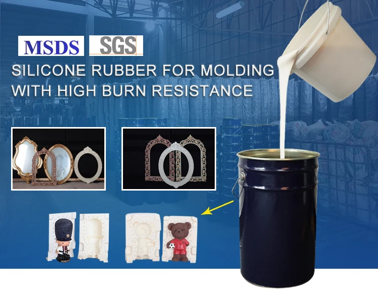 Urethane Crafts Urethane Gifts Casting Rtv2 Silicone Rubber With 0.5kgs