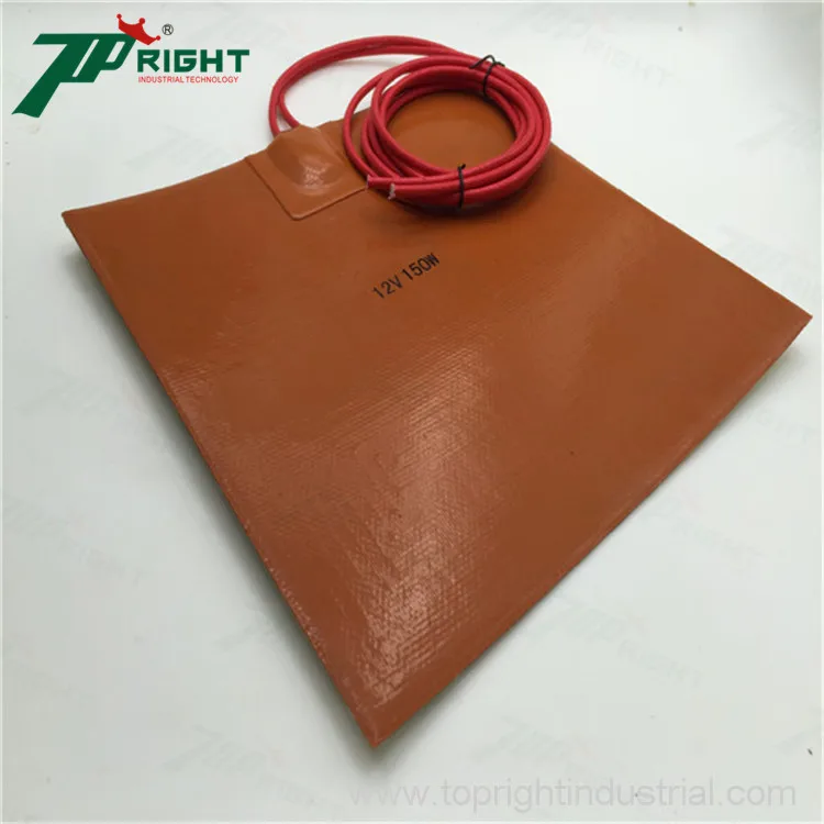 200x200mm 12v Silicone Rubber Waterproof Heating Pad Buy Silicone Heating Pad,12v Silicone
