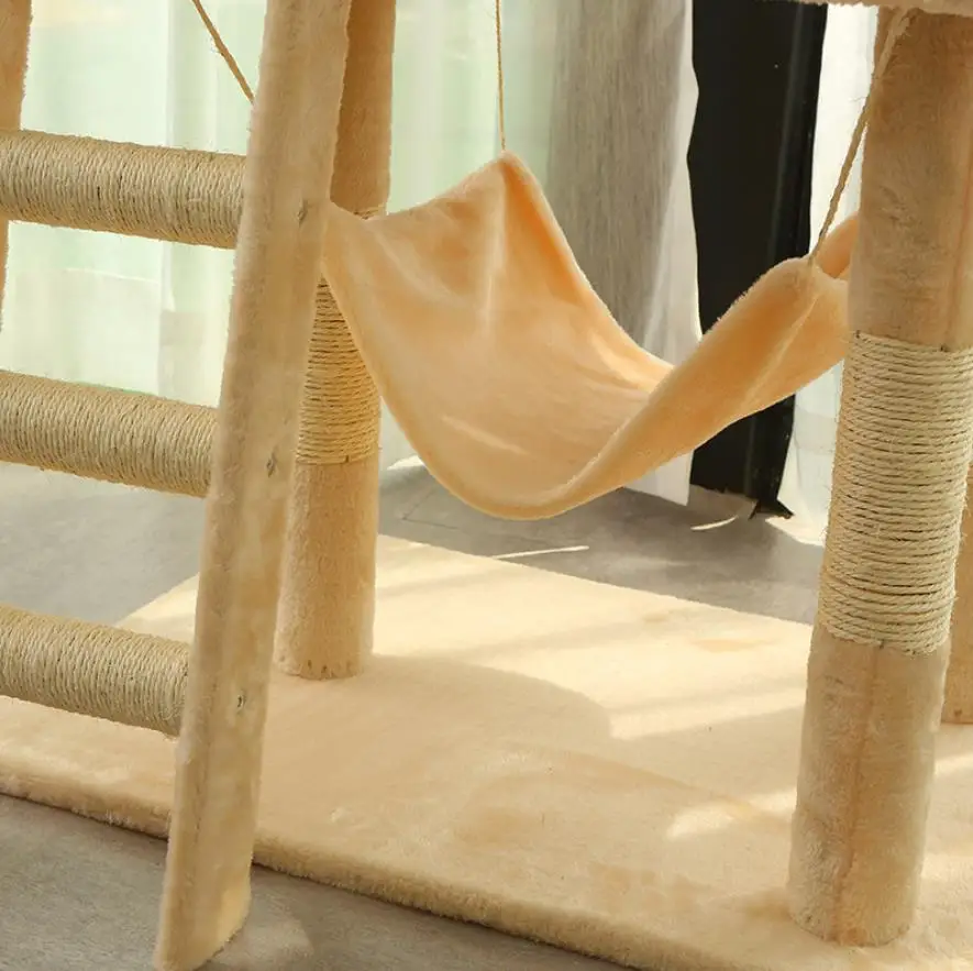 Cat Tree Toy Furniture Cat Activity Tree Purple Pet Toys Big Cat Tree