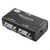 Factory Direct 1 input 2 output video splitter 2 Port VGA Video Splitter 250mhz For Screen Duplication