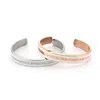 2019 new arrivals for D W Watch jewelry 316L stainless steel bangle C shape classic bracelet