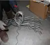 electro galvanized wire for support bowl to collect rubber